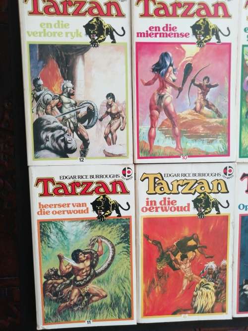 TARZAN boekies / Edgar Rice Burroughs (10 van 12 boeke)
