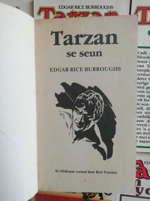 TARZAN boekies / Edgar Rice Burroughs (10 van 12 boeke)