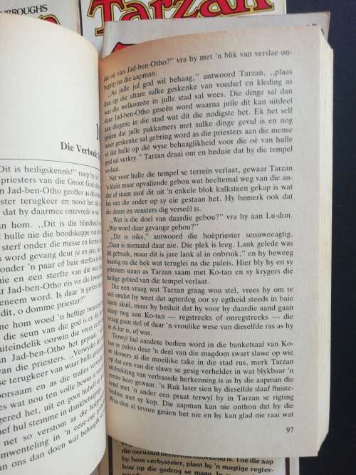 TARZAN boekies / Edgar Rice Burroughs (10 van 12 boeke)