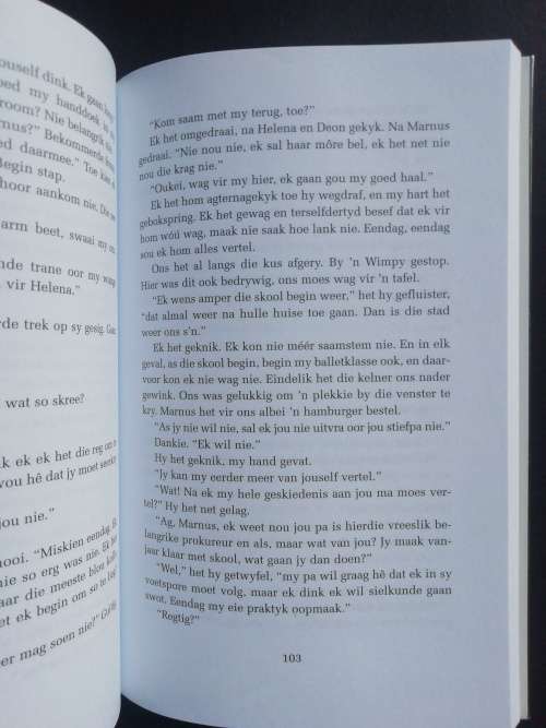 DIS EK, ANNA  / Anchien Troskie as Elbie Lotter