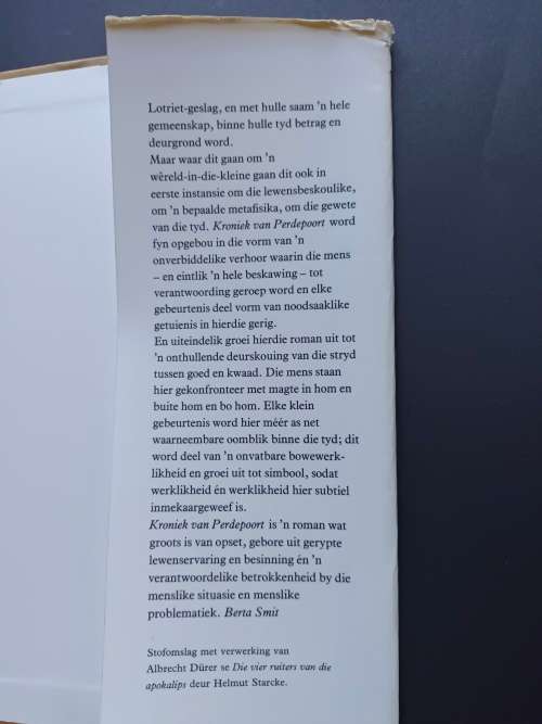 Kroniek van Perdepoort / Anna M. Louw