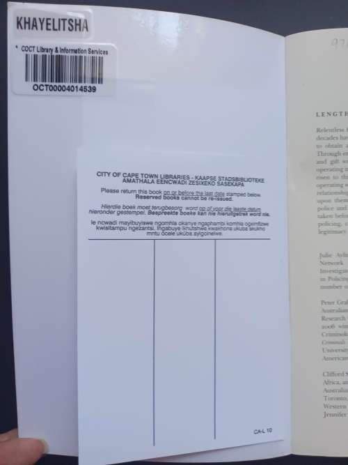 LENGTHENING THE ARM OF THE LAW / Julie Ayling . Peter Grabosky . C Shearing (Cambridge)