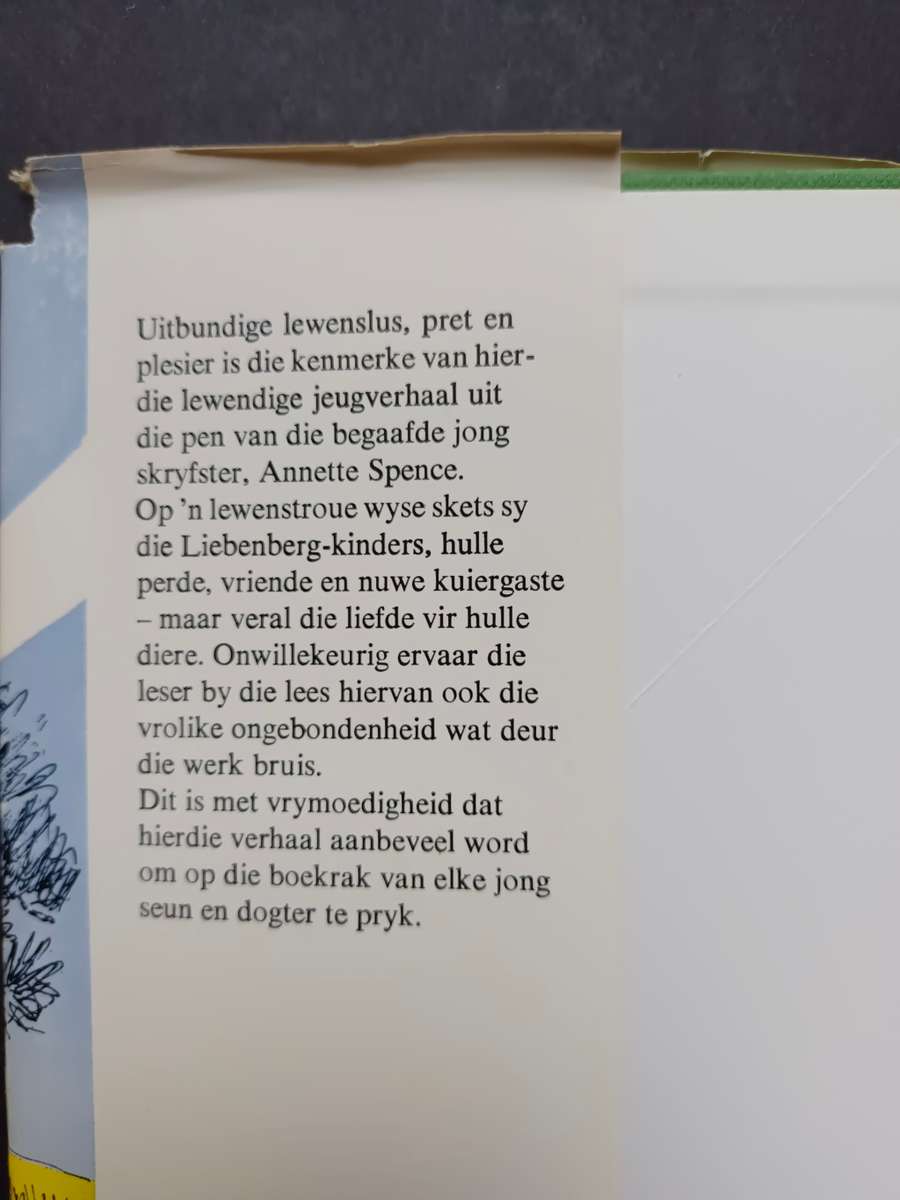 NUWE GASTE OP GROEN HEUWELS / Annete Spence