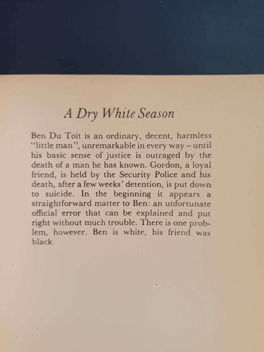 A dry White Season / Andre Brink