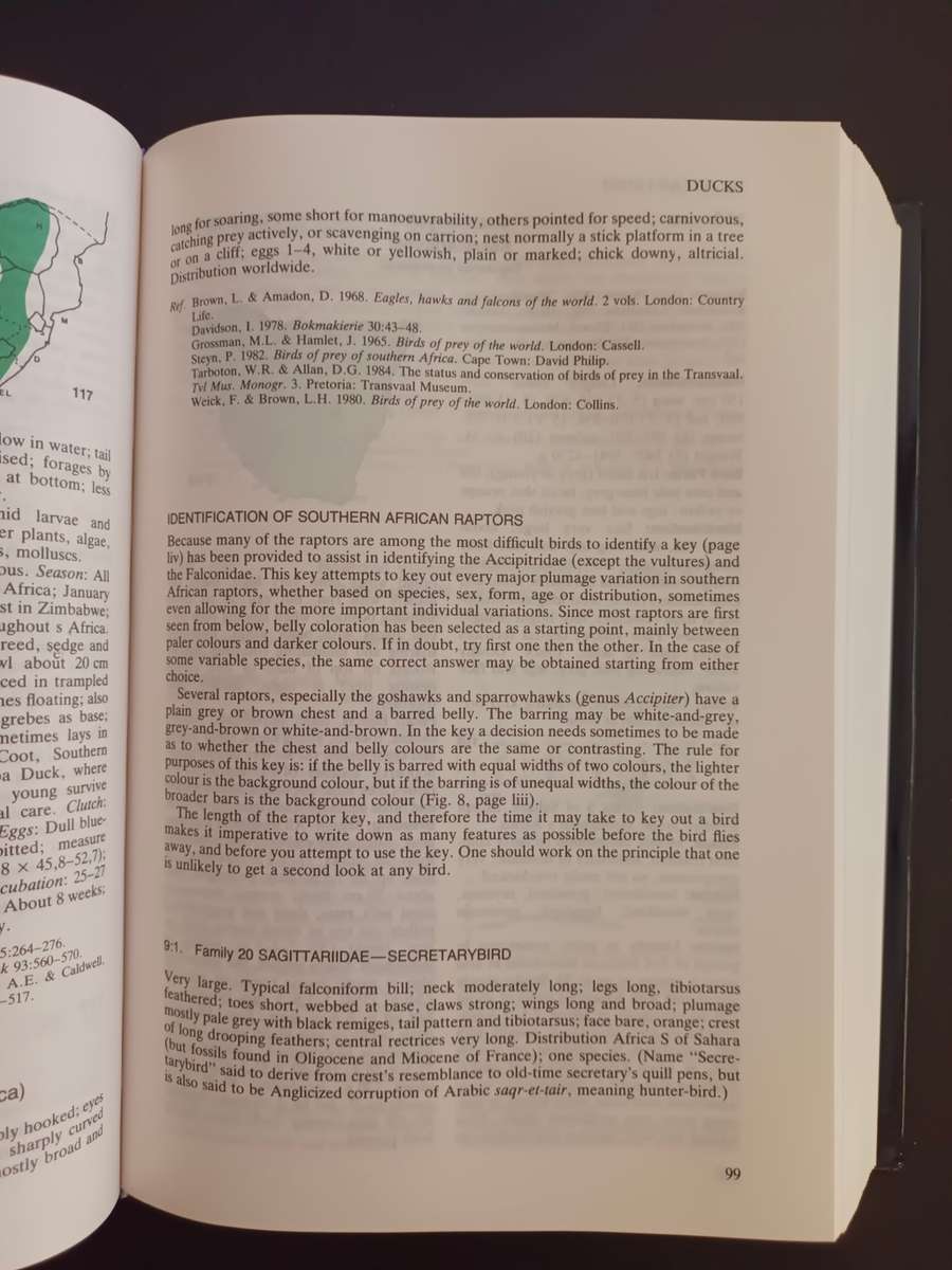 Roberts` Birds of Southern Africa (Sixth Edition) / Gordon Lindsay Maclean