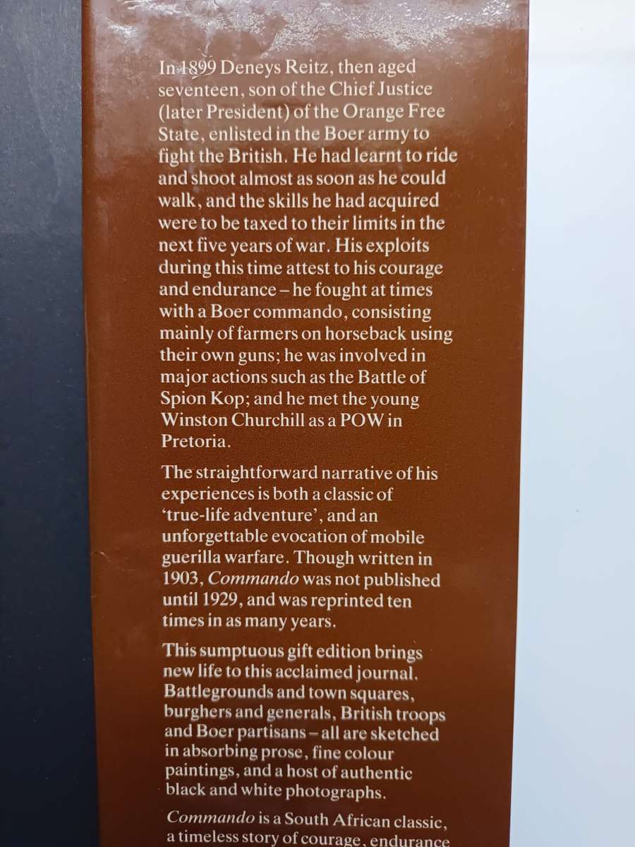 Commando A Boer Journal of the Boer War / Deneys Reitz