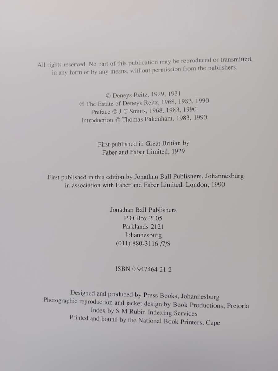 Commando A Boer Journal of the Boer War / Deneys Reitz