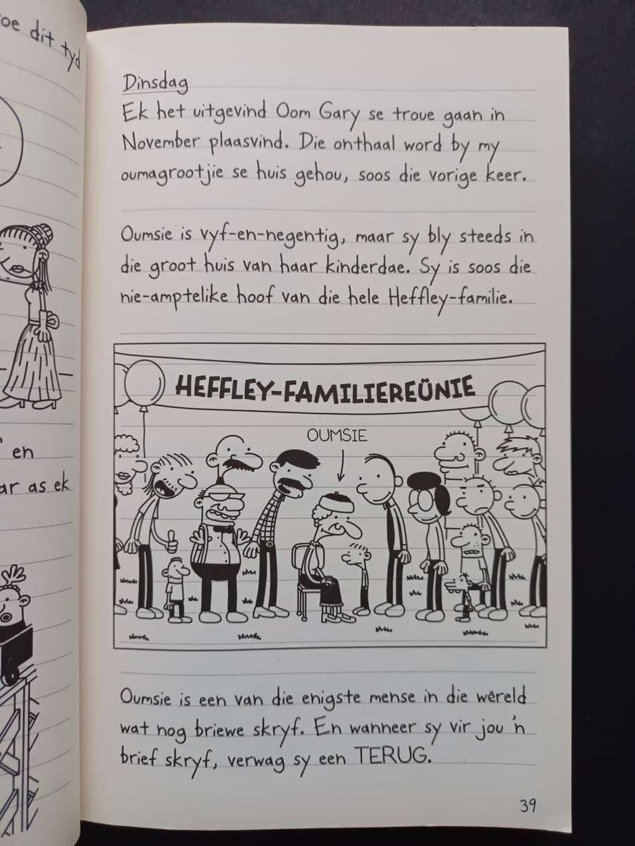DAGBOEK van `n Wimpy Kid: Die Nare Waarheid / Jeff Kinney