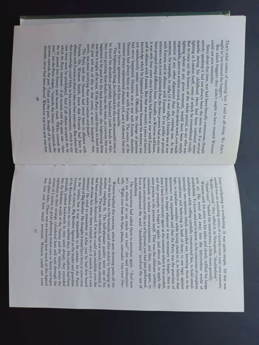 Nineteen Eighty - Four / George Orwell