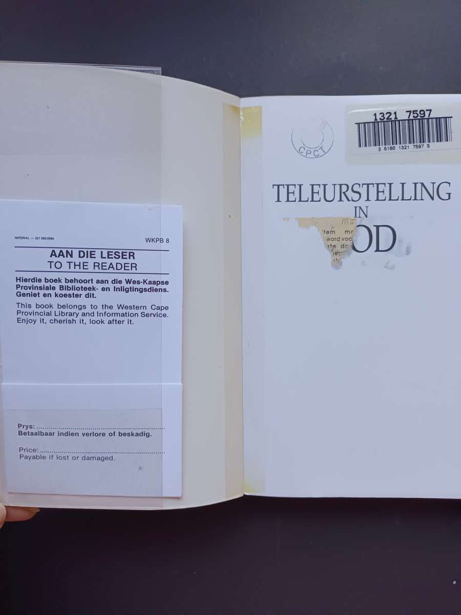 Teleurstelling in God / Philip Yancey