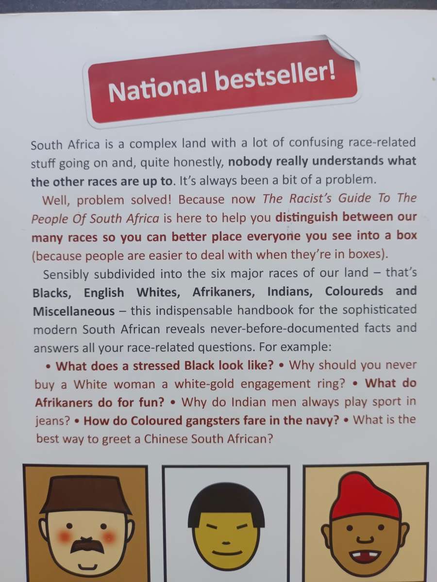 The Racist's Guide to the People of South Africa / Simon Kilpatrick