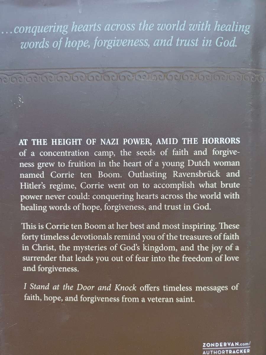 I STAND AT THE DOOR AND KNOCK / Corrie ten Boom