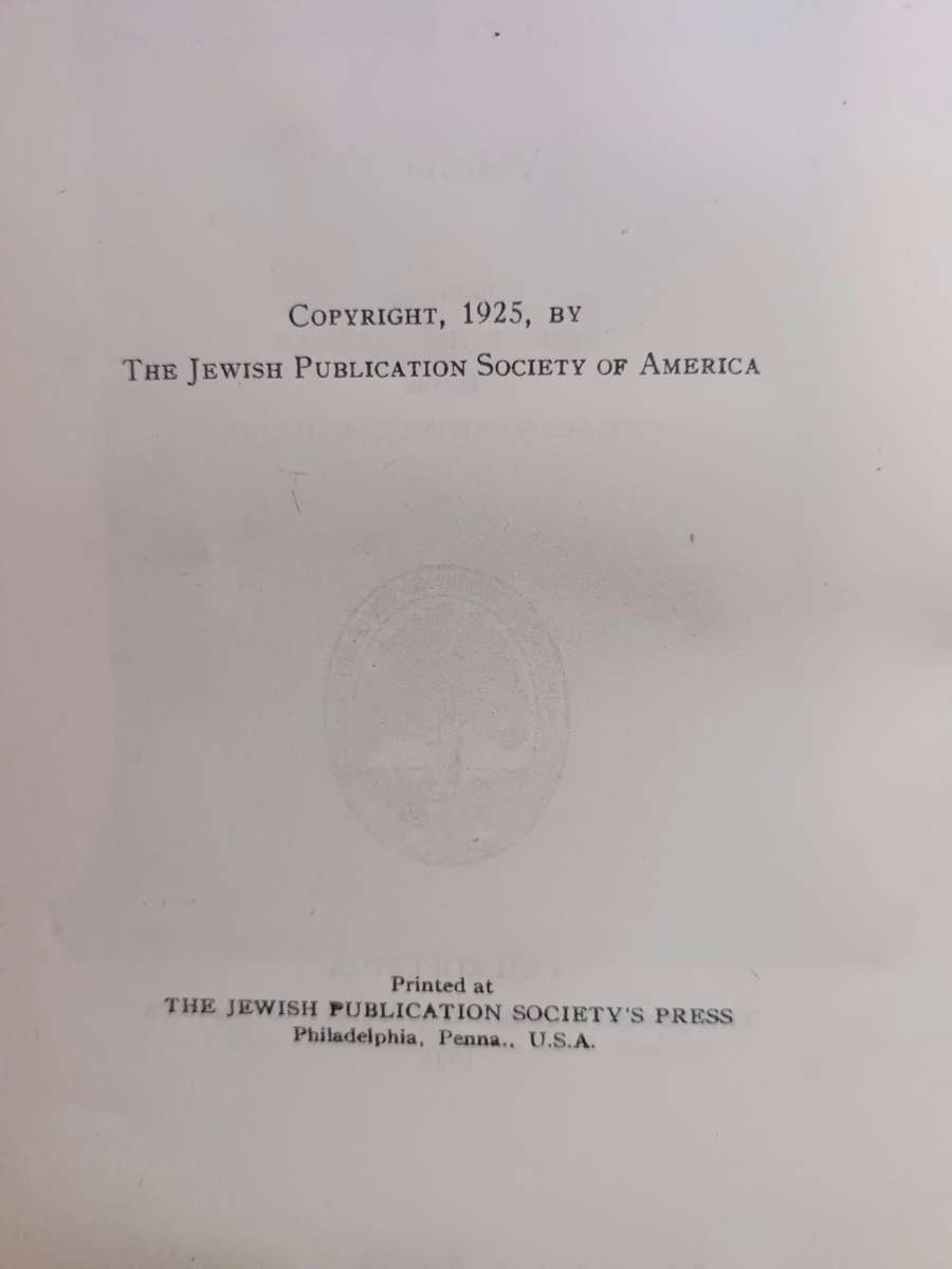 The American Jewish Year Book 5686, September 19, 1925 to September 8, 1926  Schneiderman, Harry