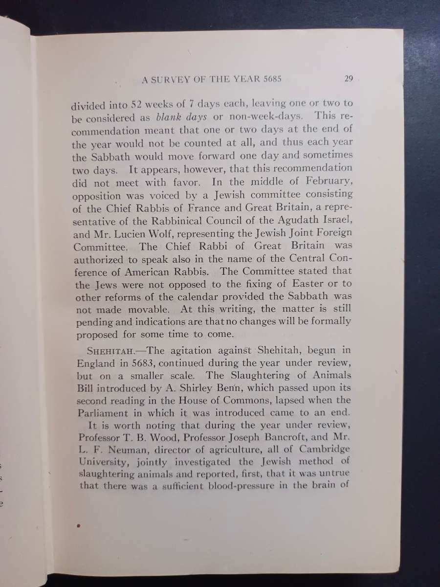 The American Jewish Year Book 5686, September 19, 1925 to September 8, 1926  Schneiderman, Harry