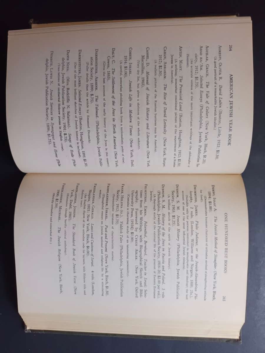 The American Jewish Year Book 5686, September 19, 1925 to September 8, 1926  Schneiderman, Harry