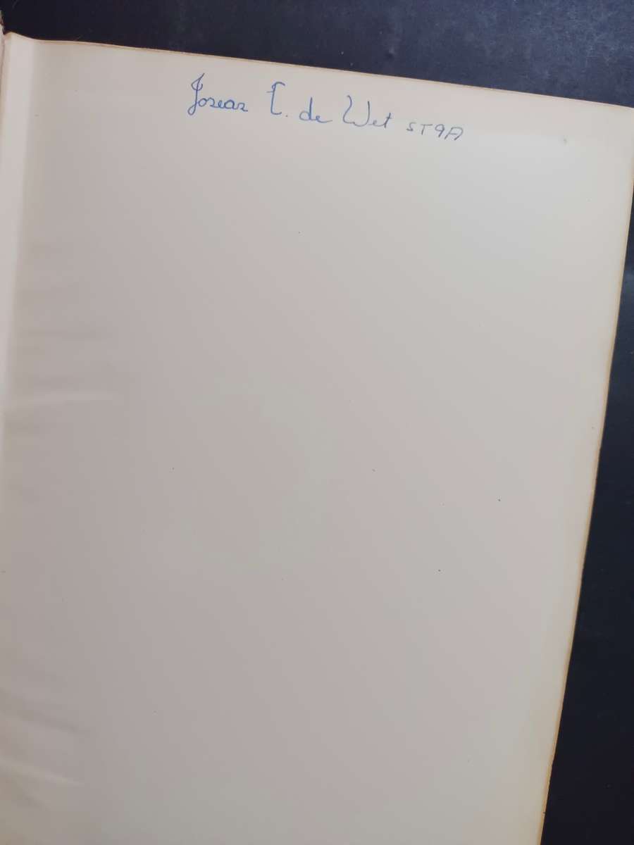 Hulpboek vir Boere in Suid-Afrika Deel I tot III  Published by Staatsdrukker, Pretoria, 1957