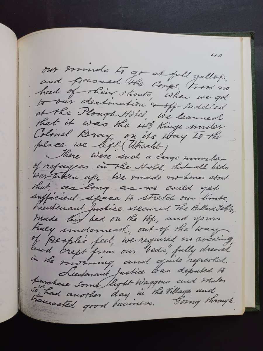 DIARY COL. JOHN SCOTT 1844 TO 1890 : FIRST COLONEL CAPE TOWN HIGHLANDERS