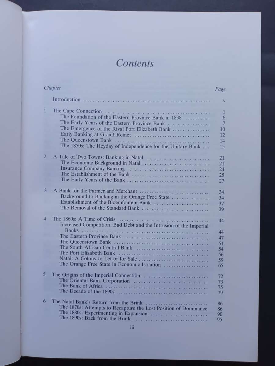 THE ROOTS OF THE TREE A STUDY IN EARLY SOUTH AFRICAN BANKING: FNB 1838-1926 BY A.C.M. WEBB