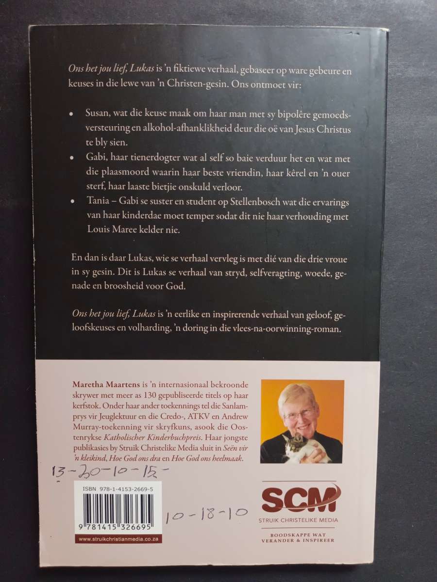 Ons het jou lief, LUKAS / Maretha Maartens