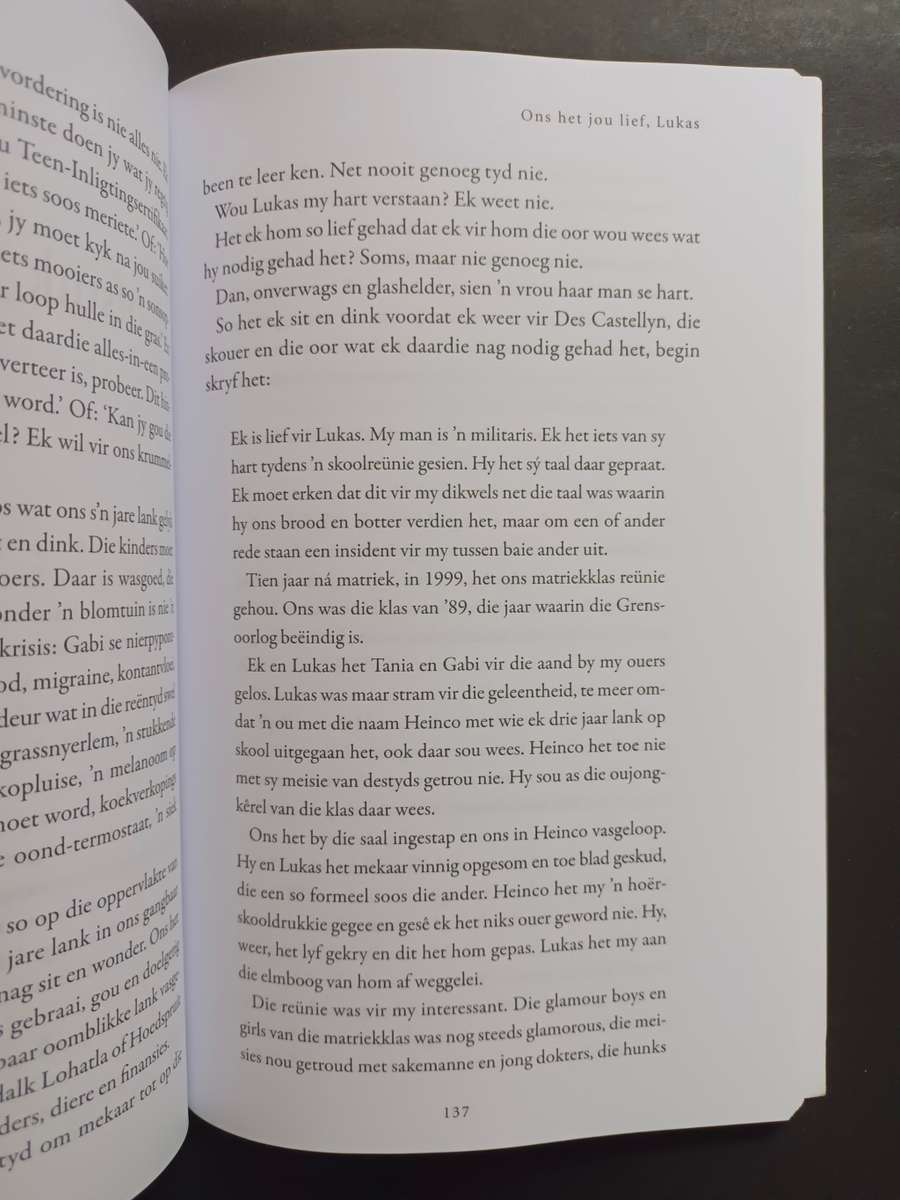 Ons het jou lief, LUKAS / Maretha Maartens