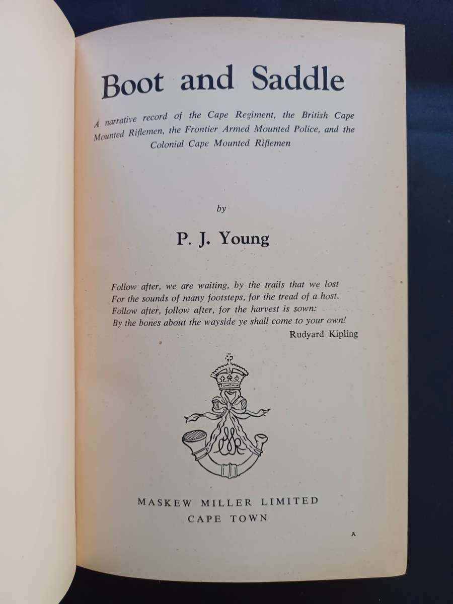 BOOT & SADDLE / P. J. YOUNG