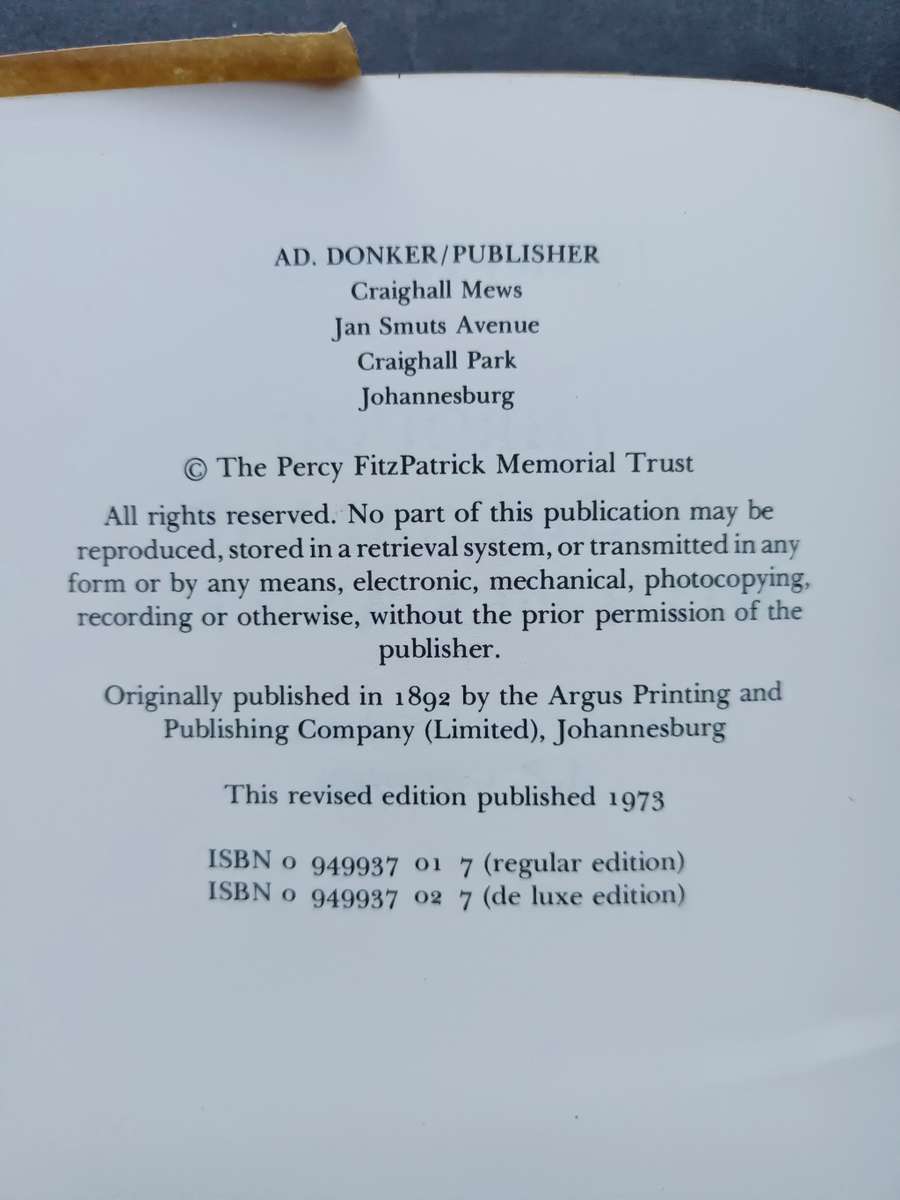 THROUGH MASHONALAND WITH PICK AND PEN / J. Percy FitzPatrick