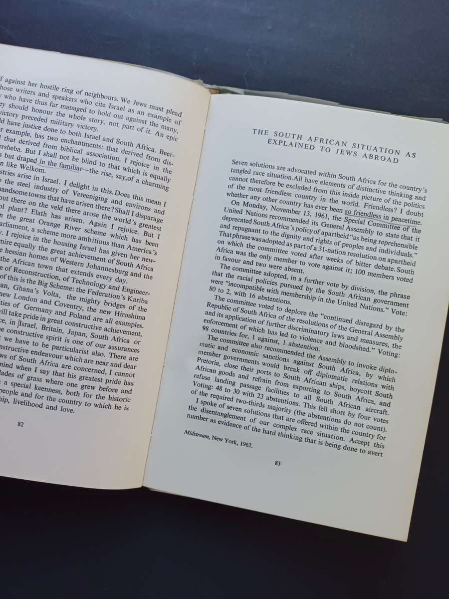 Apartheid and Survival: A Jewish view / Henry Katzew