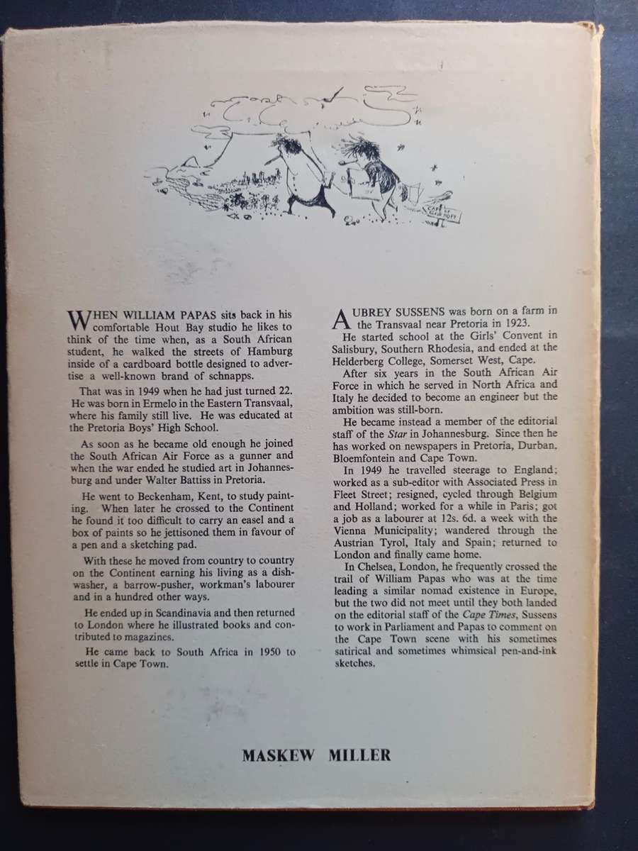 UNDER THE TABLECLOTH: Papas looks at the Peninsula / William Papas & Aubrey Sussens