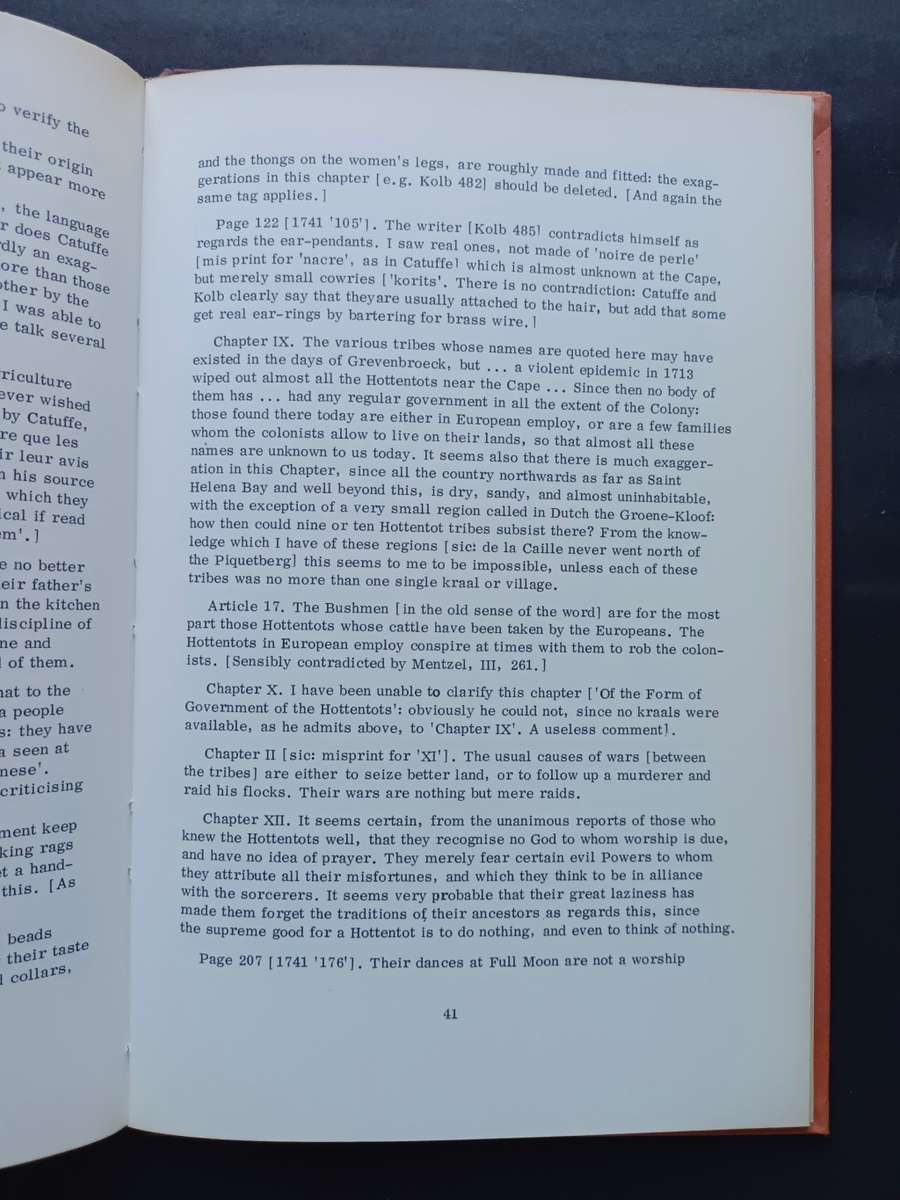 Nicolas Louis de la Caille: Travels at the Cape 1751-53 / Translated and edited by R. Raven-Hart