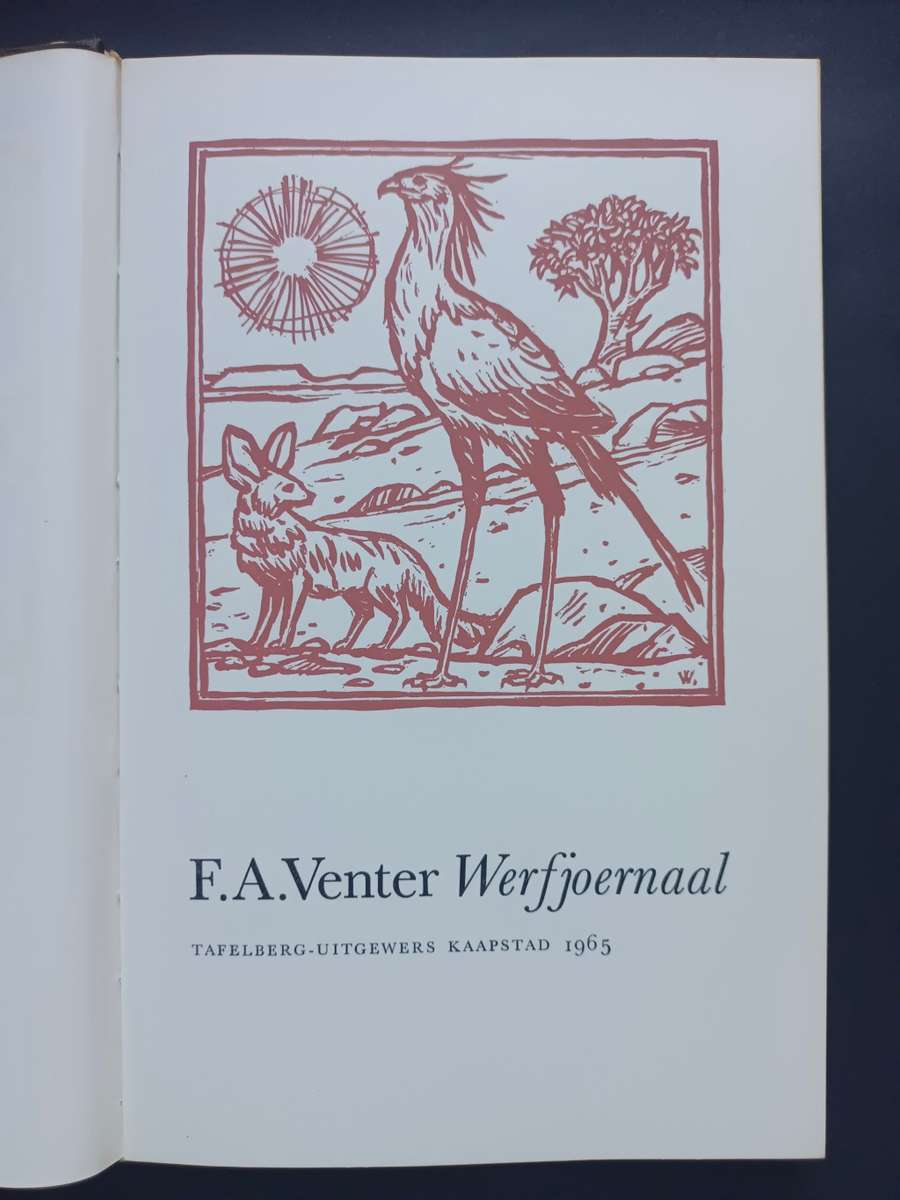 Werfjoernaal / F.A. Venter