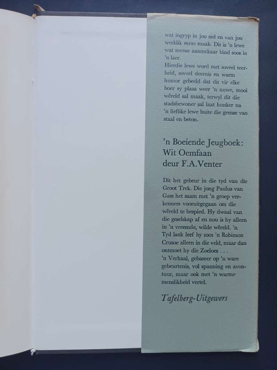 Werfjoernaal / F.A. Venter