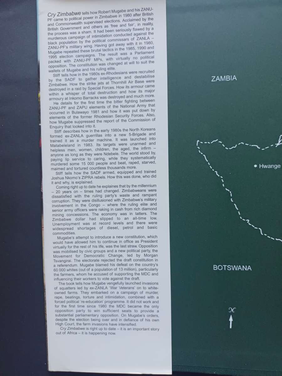 Cry Zimbabwe : Independence - Twenty years on / Peter Stiff