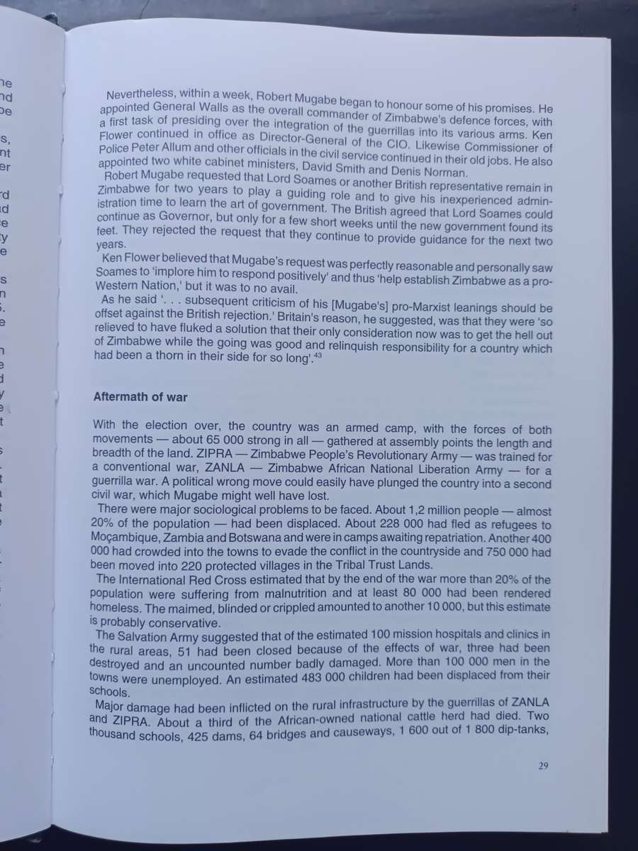 Cry Zimbabwe : Independence - Twenty years on / Peter Stiff