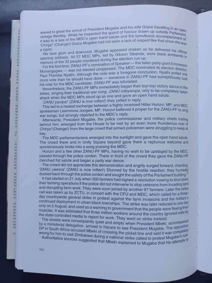 Cry Zimbabwe : Independence - Twenty years on / Peter Stiff