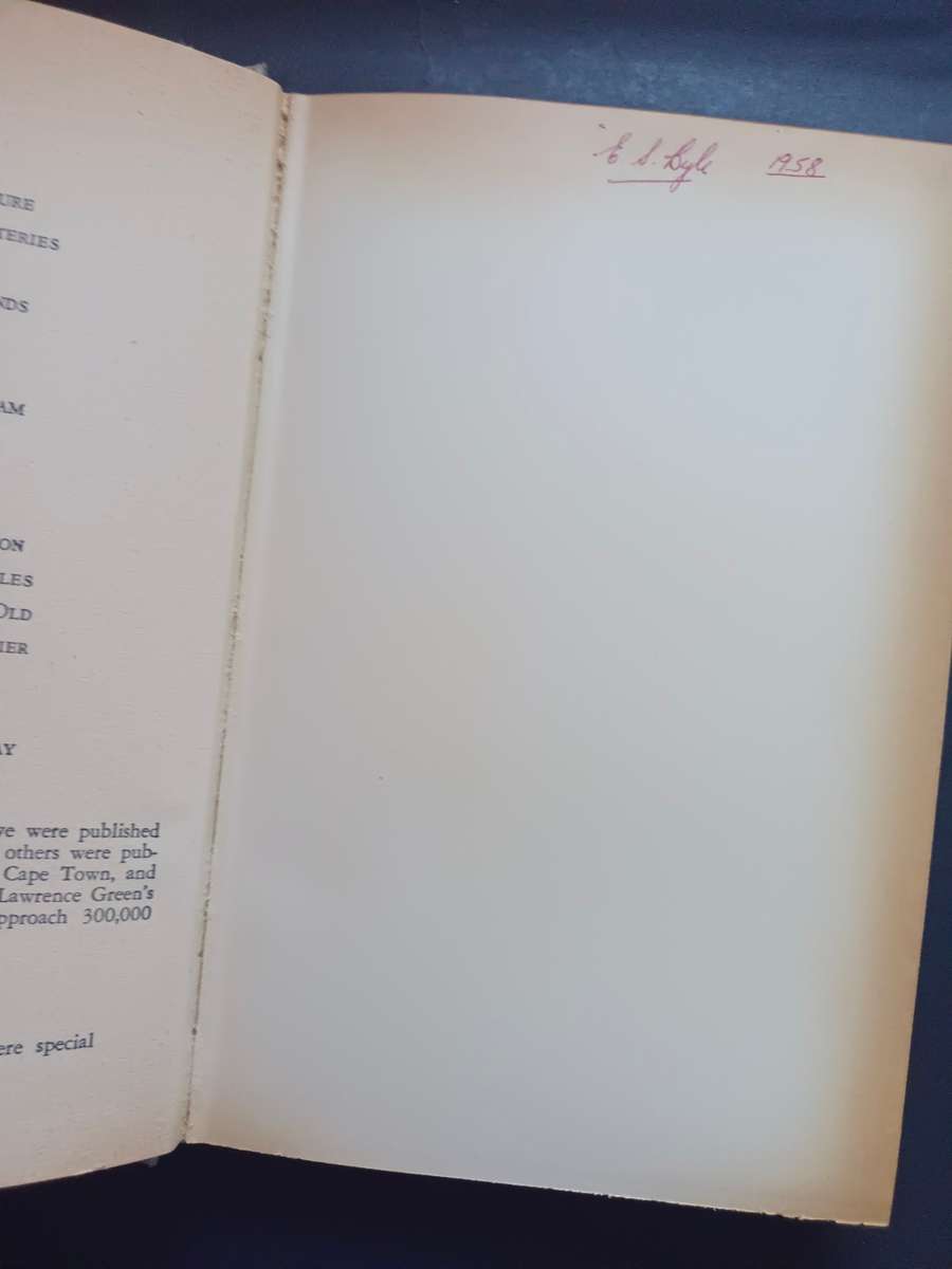 SOUTH AFRICAN BEACHCOMBER / Lawrence G. Green (1958)