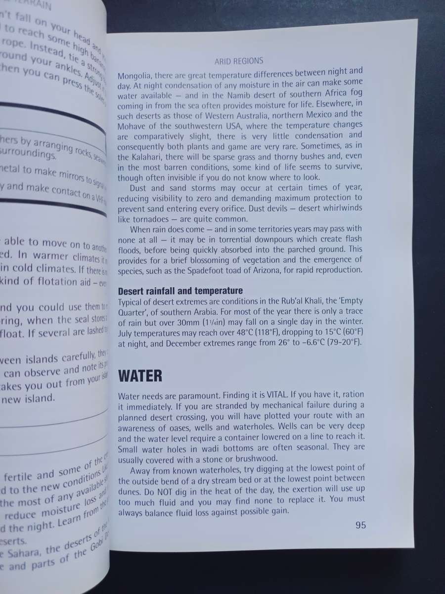 SAS SURVIVAL HANDBOOK: The Ultimate Guide to Surviving Anywhere / John Lofty Wiseman