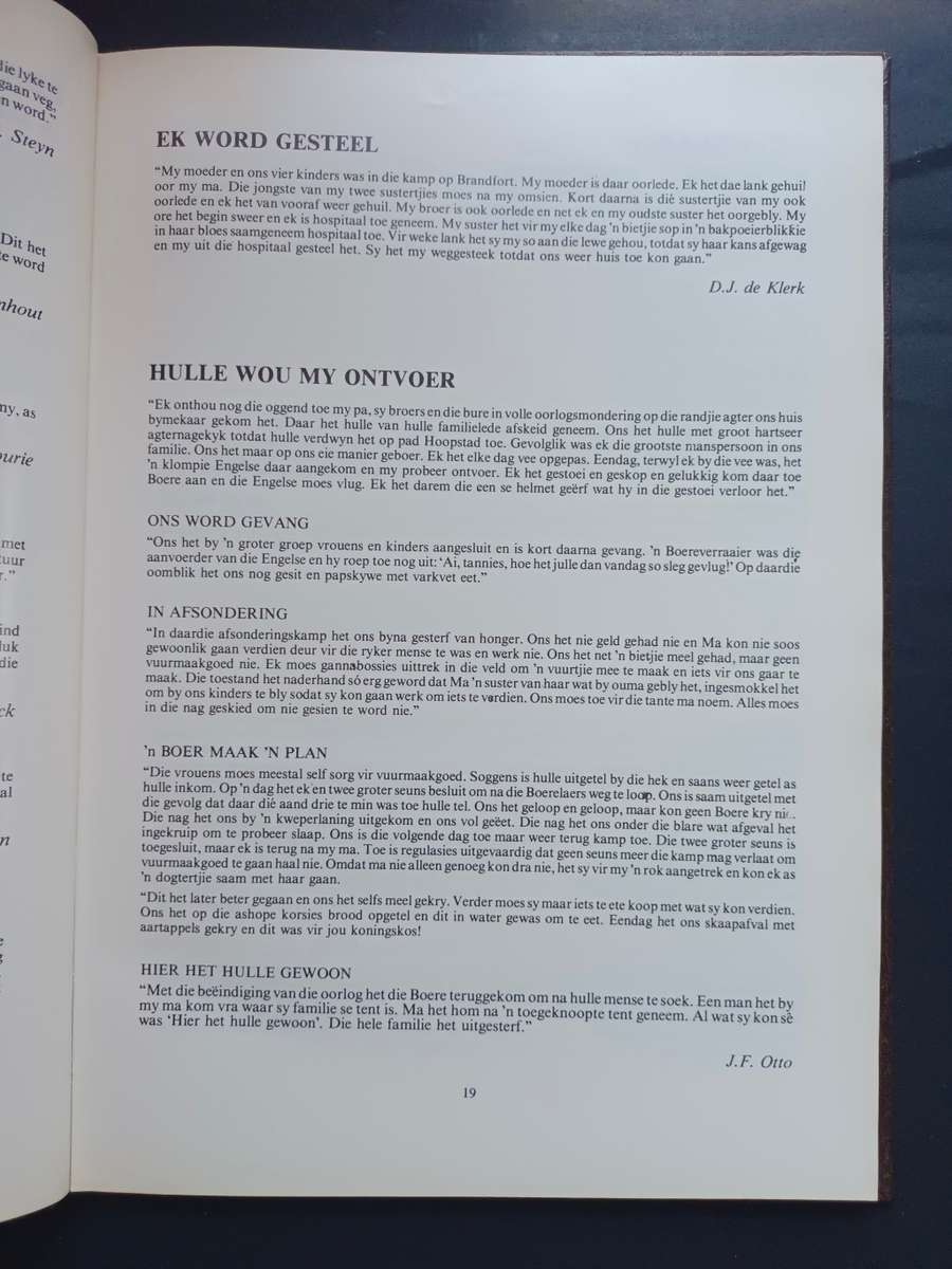 KAMPKINDERS 1900-1902 : `n Gedenkboek / G. G. Coetzee & M. C. E. van Schoor