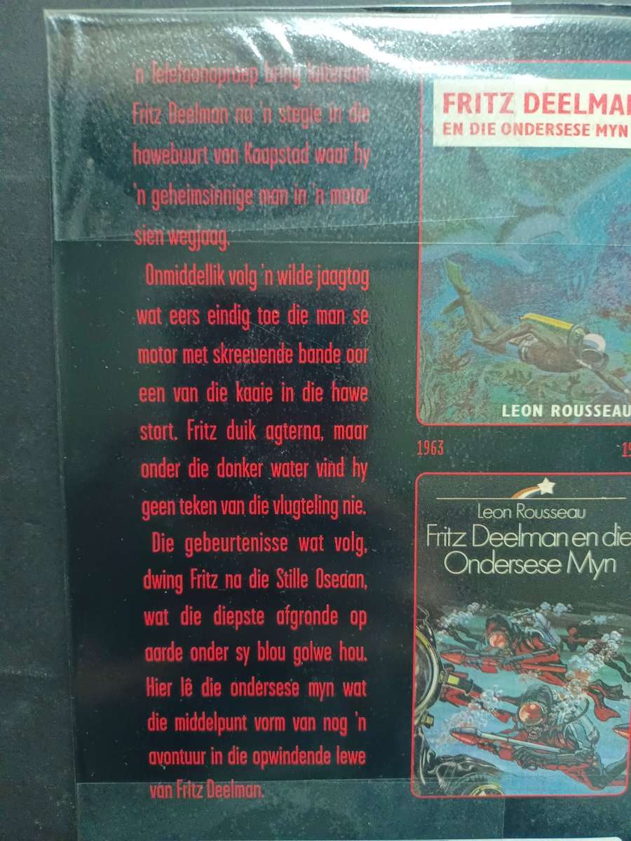 Fritz Deelman en die Ondersese Myn / Leon Rousseau