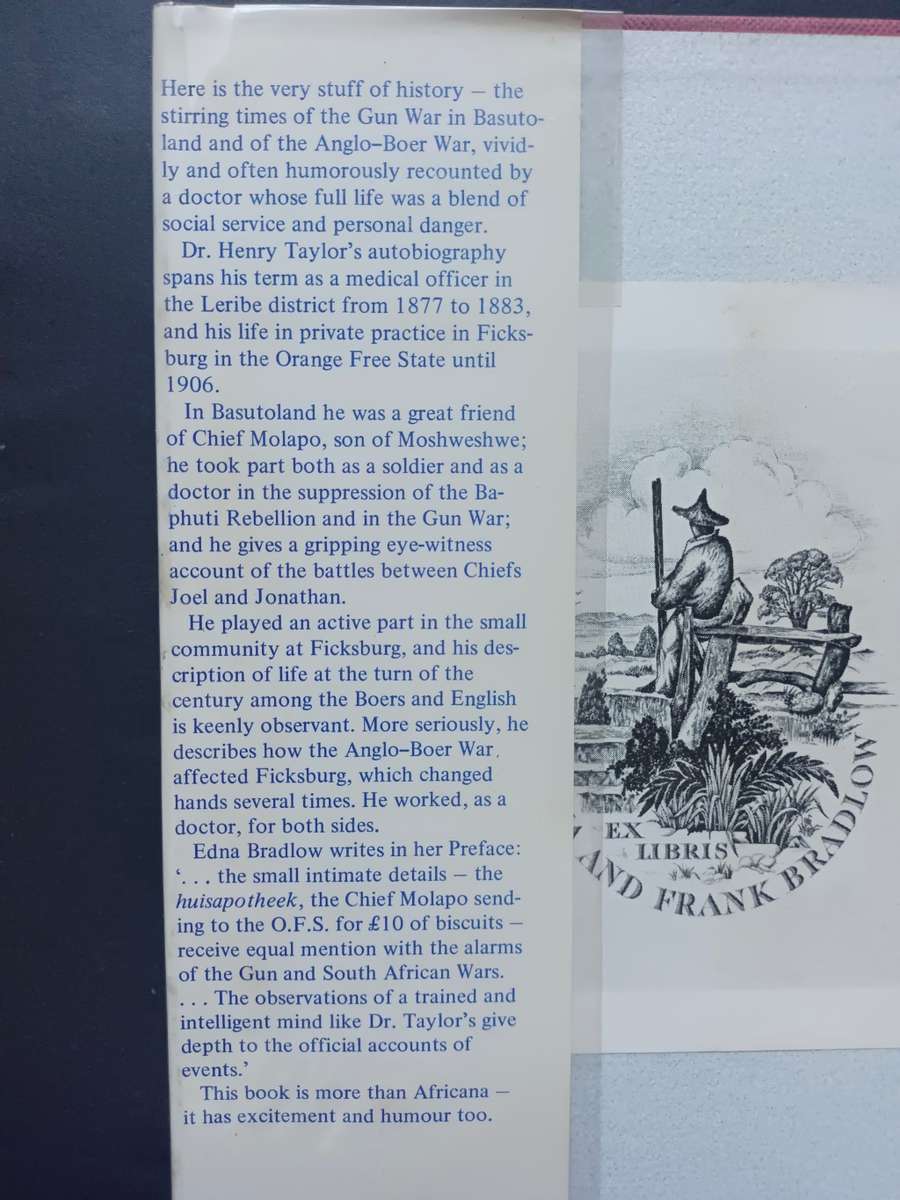 Doctor to Basuto Boer & Briton 1877-1906 : Memoirs of Dr Henry Taylor