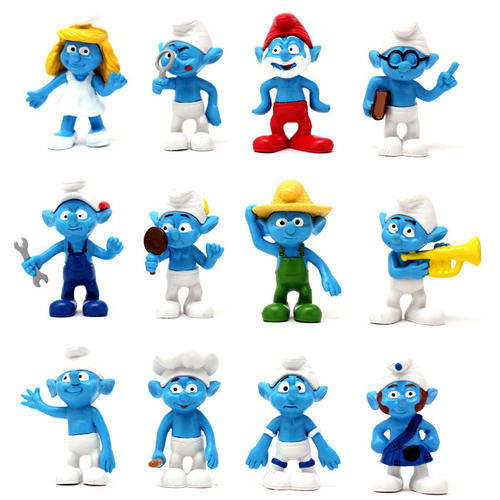 Smurf PVC Figurines