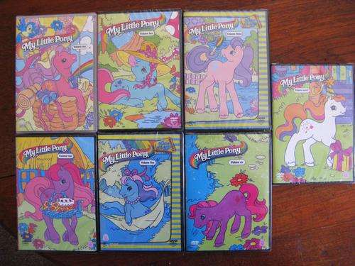 My Little Pony DVD's (complete set of 7 volumes,NEW)