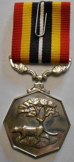 Full Size Southern Africa Medal Double Face Suspender Tall Grass Poor Detail Nr Engraved on Rim