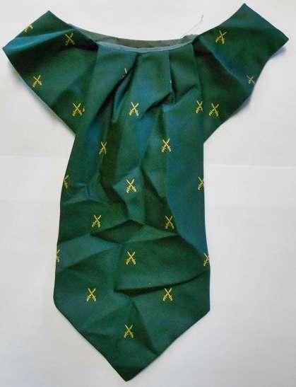 Infantry School Cravat Note Small Holes at Back
