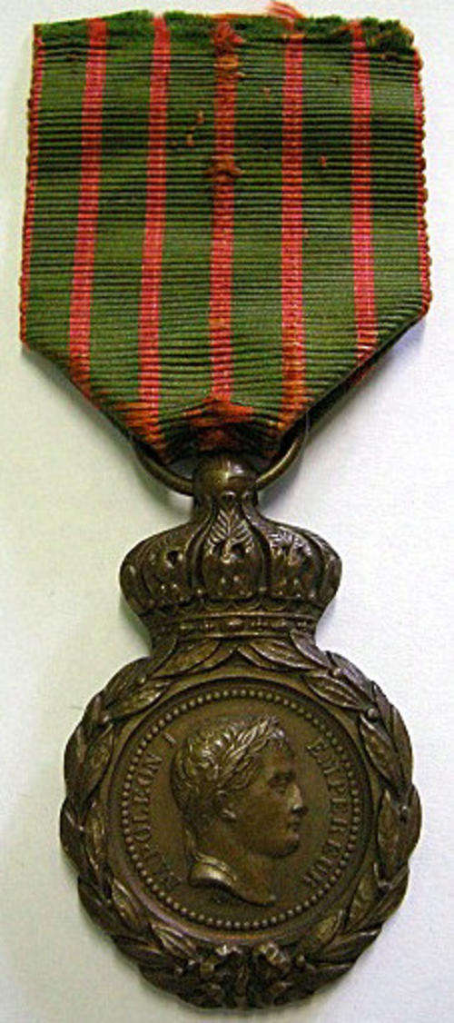 French St. Helena Medal Created in 1857 by Napoleon III Full Size
