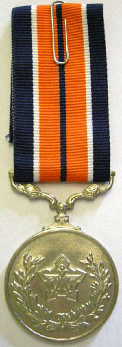 General Service Medal Full Size Numbered