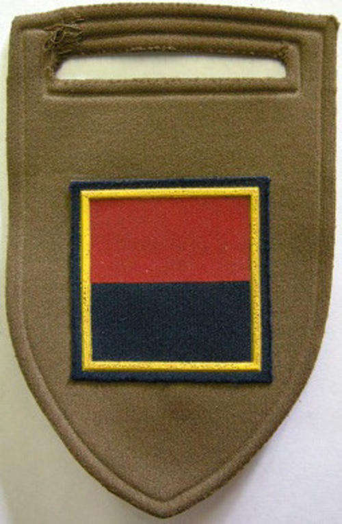 Engineers / Artillery B COY Rubberised Flash Pin Intact