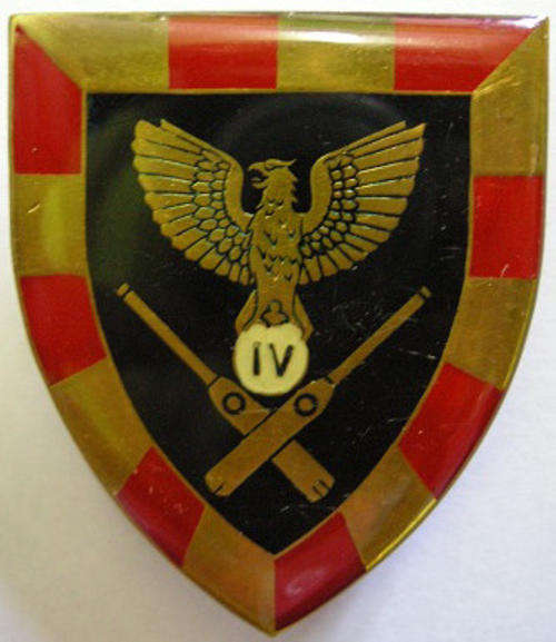 4 Field Regiment Shoulder Flash Three Pins