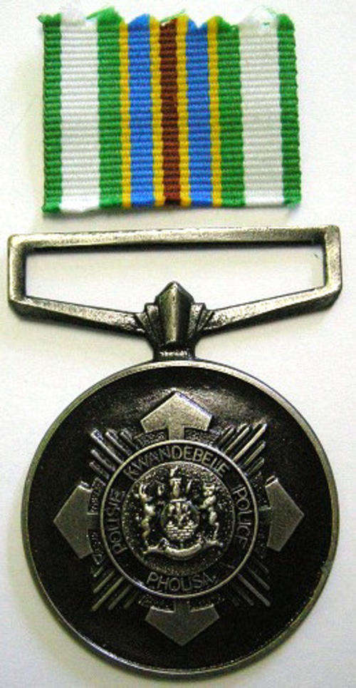 Kwandebele Police Establishment Medal Full Size Only 22mm Ribbon