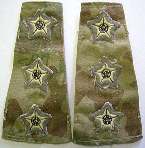 SA Police Special Task Force Captain Rank Insignia Pair