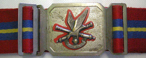 4 Field Regiment Stable Belt Length of Belting Excl Buckle 112cm Note Condition of Buckle